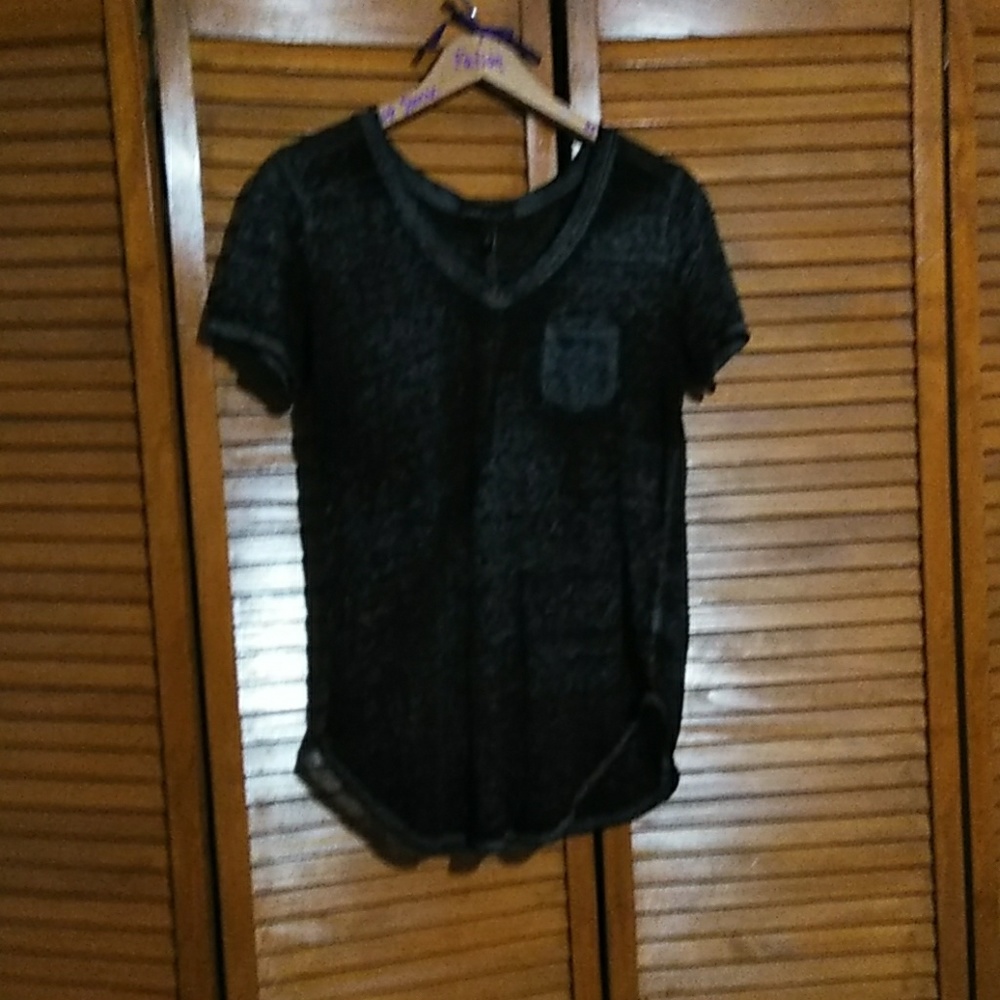 Blk and grey shirt
